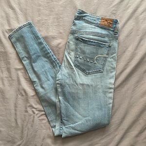 Light Blue American Eagle jegging jeans